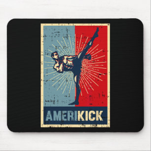 Alfombrilla De Ratón Amerikick América Kickboxing 4 De Julio Increíble