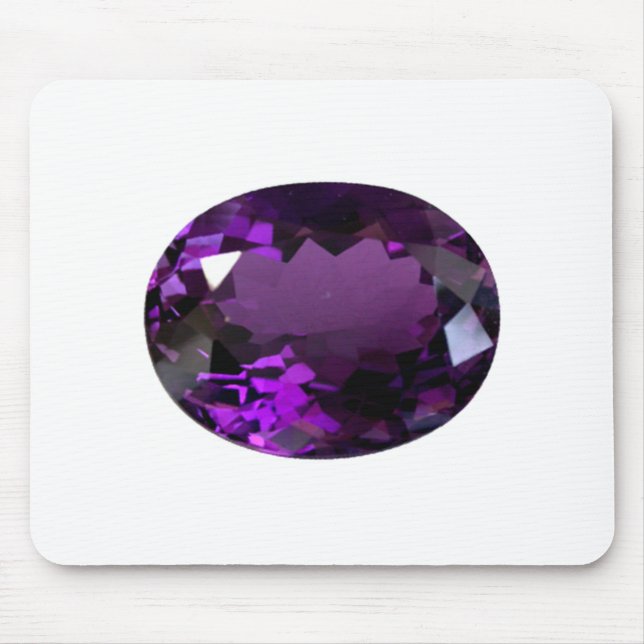 Alfombrilla De Ratón Amethyst Gemstone (Frente)