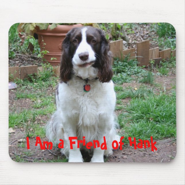 Alfombrilla De Ratón Amigo de Hank Mousepad (Frente)