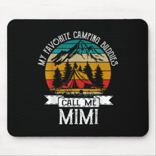 Alfombrilla De Ratón Amigos de Camping Me Llaman Camping Mimi Camper 