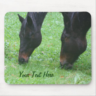 Alfombrilla De Ratón Amigos del caballo enfurecen a Mousepad animal