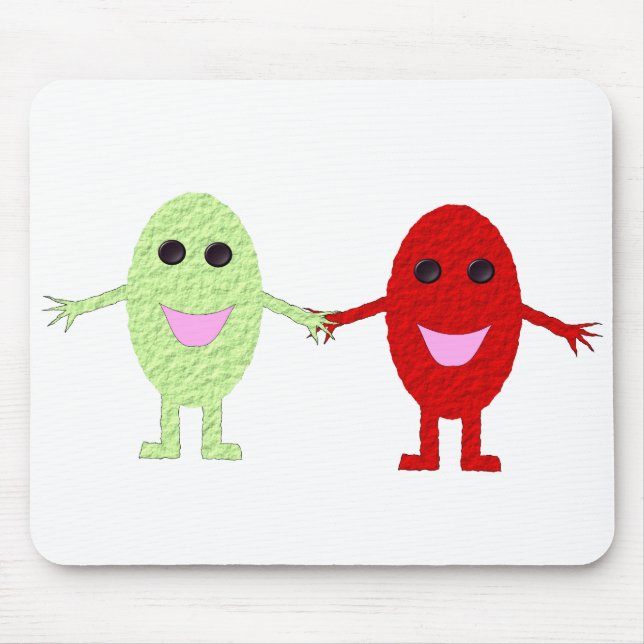 Alfombrilla De Ratón Amigos Mousepad (Frente)