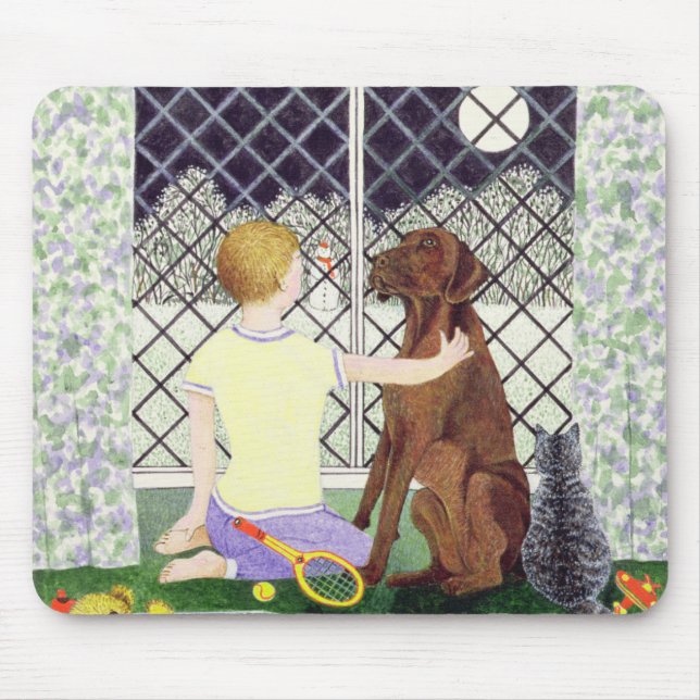 Alfombrilla De Ratón Amigos para siempre (Frente)