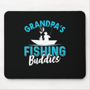 Alfombrilla De Ratón Amigos pescadores del abuelo