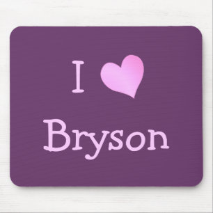 Alfombrilla De Ratón Amo a Bryson