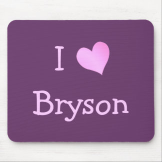 Alfombrilla De Ratón Amo a Bryson