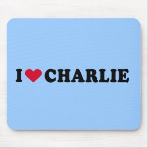 ALFOMBRILLA DE RATÓN AMO A CHARLIE