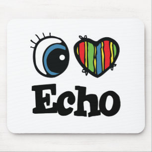 Alfombrilla De Ratón Amo a Echo