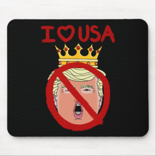 Alfombrilla De Ratón Amo a Estados Unidos Anti Trump 2024
