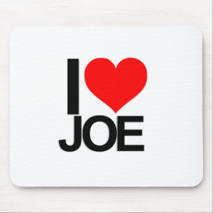 Alfombrilla De Ratón Amo a Joe Mousepad