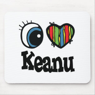 Alfombrilla De Ratón Amo a Keanu