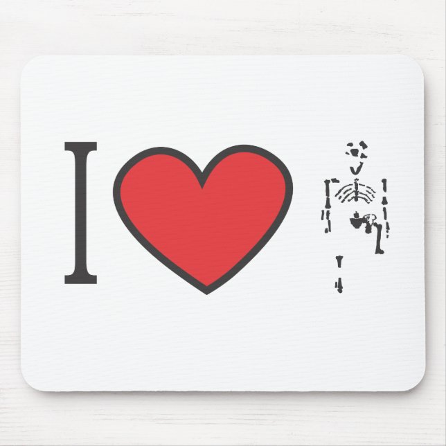 Alfombrilla De Ratón Amo a Lucy (Frente)