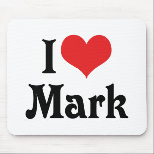 Alfombrilla De Ratón Amo a Mark