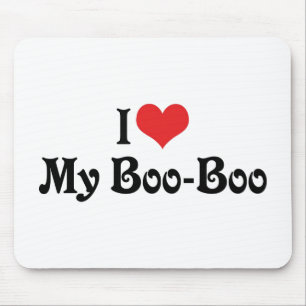 Alfombrilla De Ratón Amo a mi Boo Boo