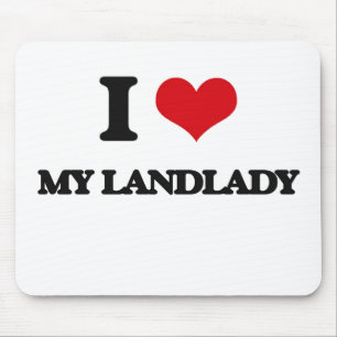 Alfombrilla De Ratón Amo a mi casera