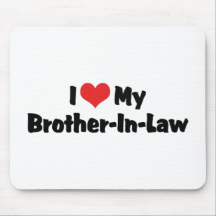 Alfombrilla De Ratón Amo a mi cuñado
