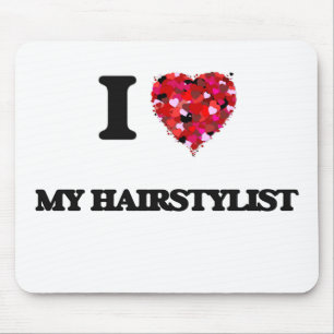 Alfombrilla De Ratón Amo a mi Hairstylist