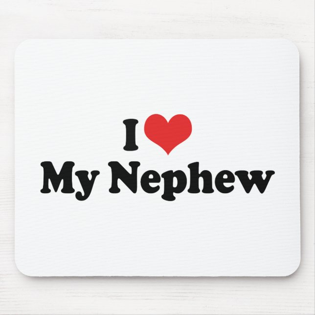Alfombrilla De Ratón Amo a mi sobrino (Frente)