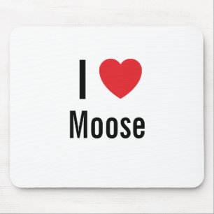 Alfombrilla De Ratón Amo a Moose