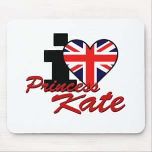 Alfombrilla De Ratón Amo a princesa Kate