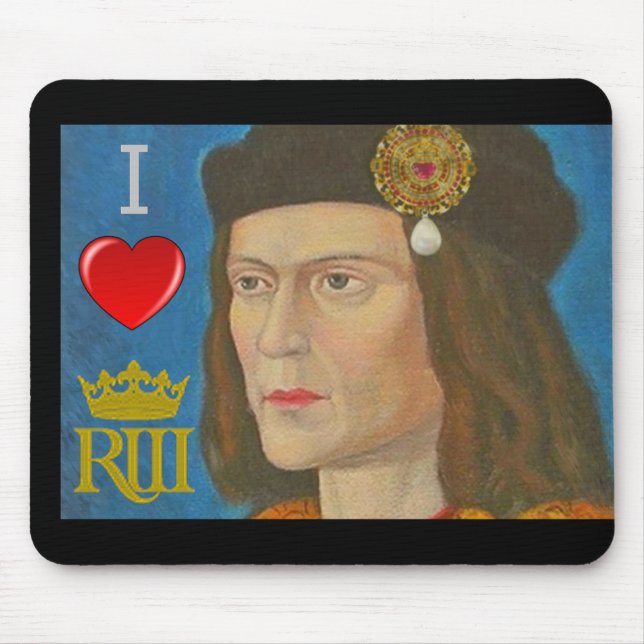Alfombrilla De Ratón Amo a Richard III (Frente)