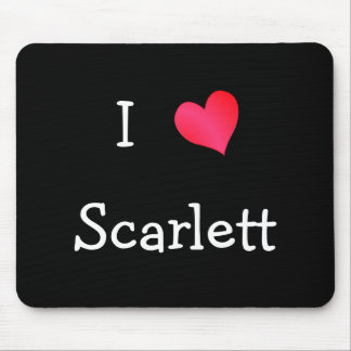 Alfombrilla De Ratón Amo a Scarlett