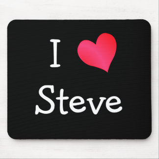 Alfombrilla De Ratón Amo a Steve