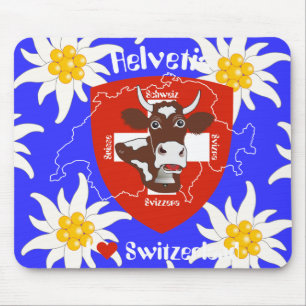 Alfombrilla De Ratón Amo a Suiza Mauspad