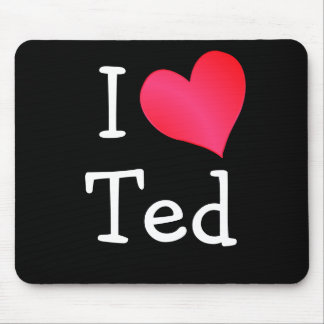 Alfombrilla De Ratón Amo A Ted
