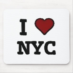 Alfombrilla De Ratón Amo al corazón de NYC