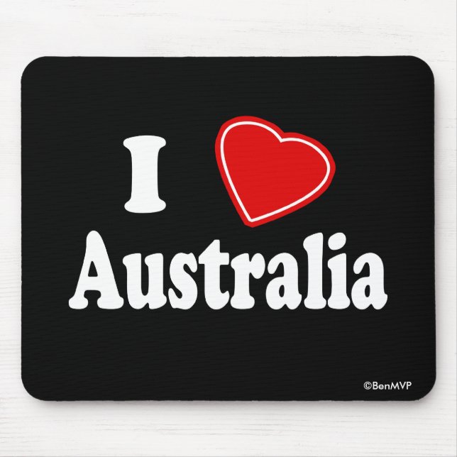 Alfombrilla De Ratón Amo Australia (Frente)