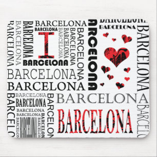 Alfombrilla De Ratón Amo Barcelona Mousepad