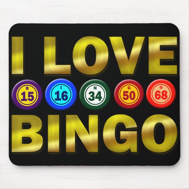 ALFOMBRILLA DE RATÓN AMO BINGO (Frente)