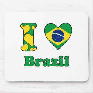 Alfombrilla De Ratón Amo Brasil