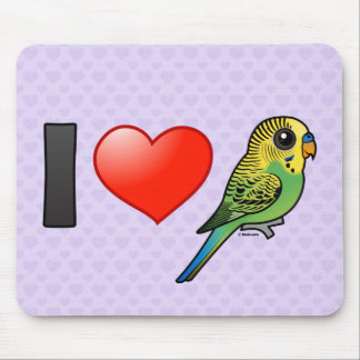 Alfombrilla De Ratón Amo Budgies