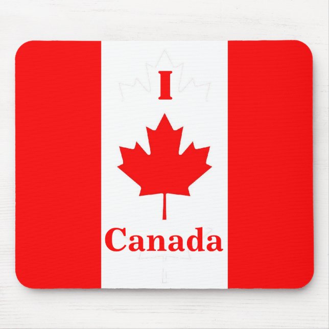 Alfombrilla De Ratón Amo Canadá Mousepad (Frente)