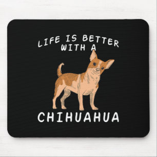Alfombrilla De Ratón Amo Chihuahua - Amantes de la madre del perro de C