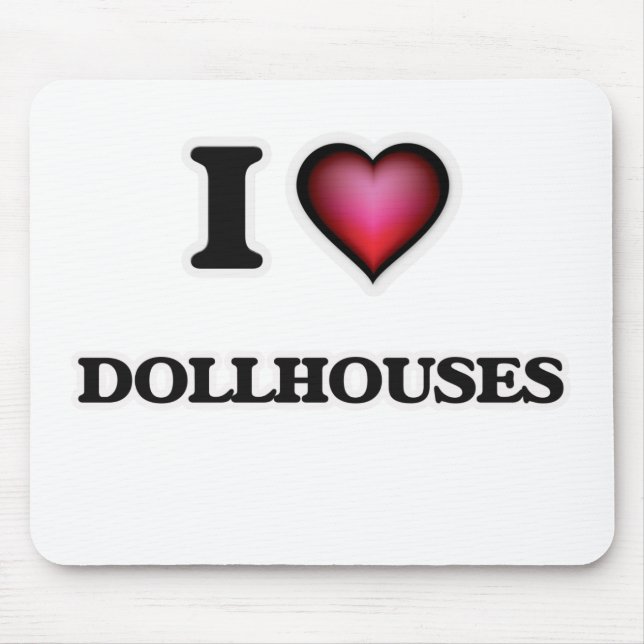 Alfombrilla De Ratón Amo Dollhouses (Frente)