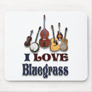 ALFOMBRILLA DE RATÓN AMO EL BLUEGRASS MOUSEPAD