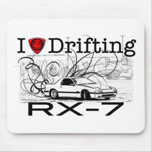 Alfombrilla De Ratón Amo el derivar de RX-7