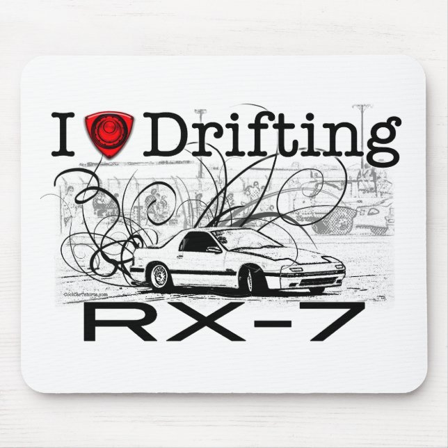 Alfombrilla De Ratón Amo el derivar de RX-7 (Frente)