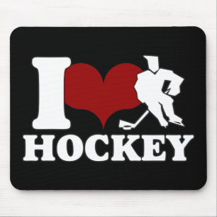 ALFOMBRILLA DE RATÓN AMO EL HOCKEY MOUSEPAD
