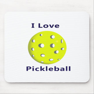 Alfombrilla De Ratón Amo el pickleball w ball.png amarillo
