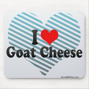 Alfombrilla De Ratón Amo el queso de cabra