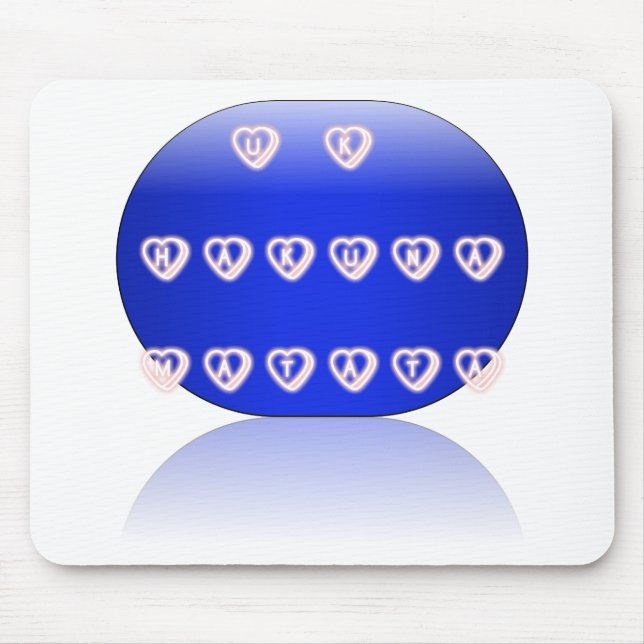 Alfombrilla De Ratón Amo el Reino Unido (Frente)