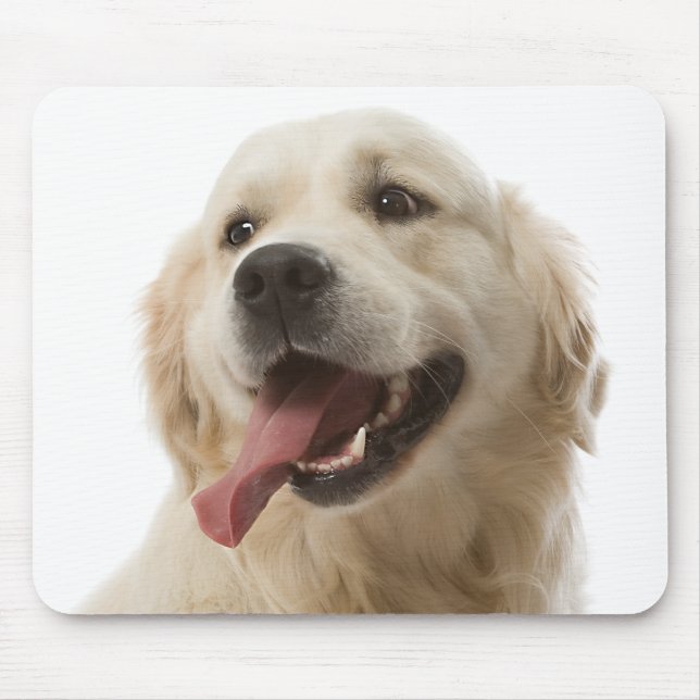 Alfombrilla De Ratón Amo el retrato de perro picante Mousepad (Frente)