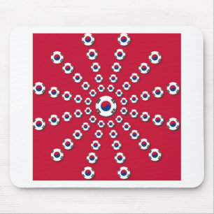Alfombrilla De Ratón Amo el Rojo