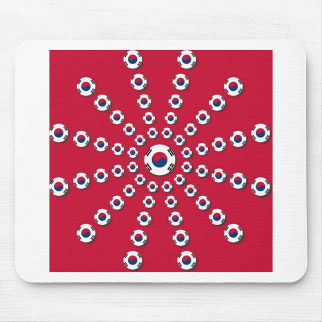 Alfombrilla De Ratón Amo el Rojo (Frente)