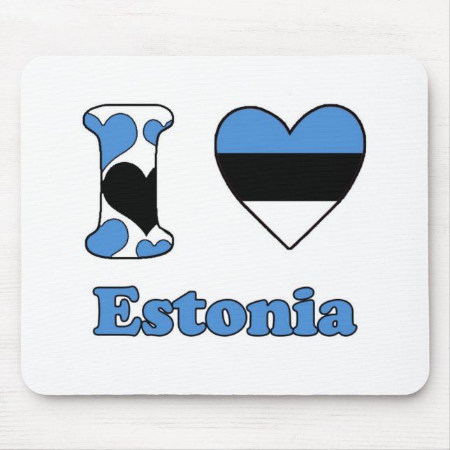 Alfombrilla De Ratón Amo Estonia (Frente)
