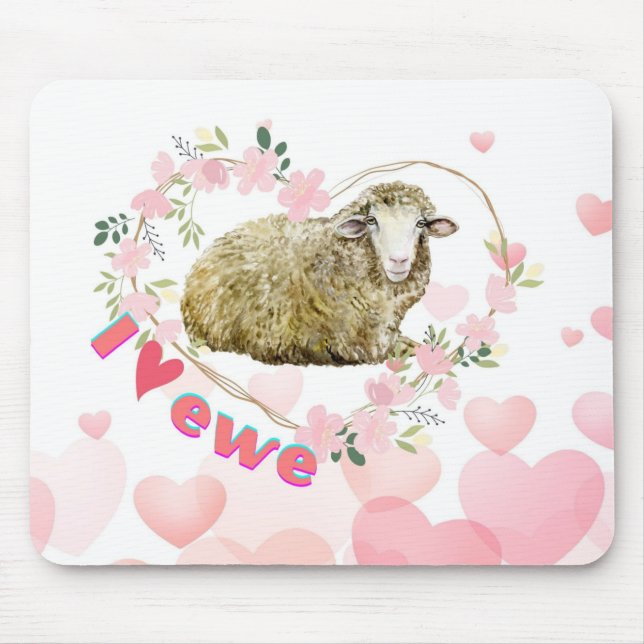 Alfombrilla De Ratón Amo Ewe (Frente)